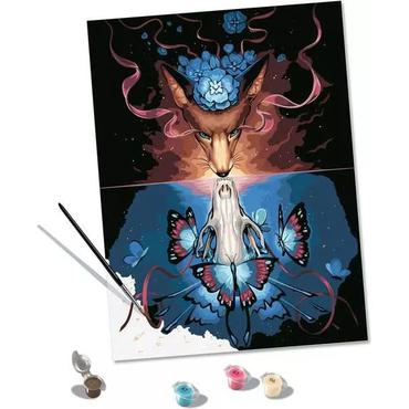 Ravensburger 23647 male side & bog Farve efter talsæt