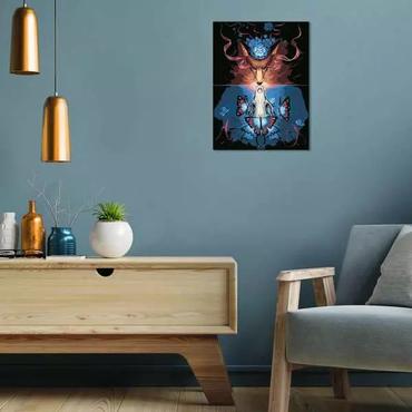 Ravensburger 23647 male side & bog Farve efter talsæt