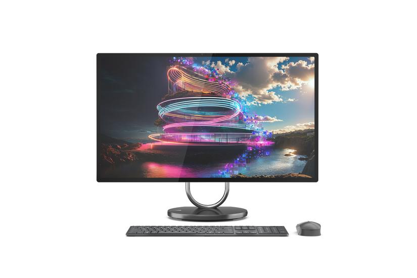 Lenovo Yoga AIO 32ILL10 Intel Core Ultra 7 258V 80 cm (31.5) 3840 x 2160 pixel All-in-One PC 32 GB LPDDR5x-SDRAM 1 TB SSD NVIDIA GeForce RTX 4050 Windows 11 Pro Wi-Fi 7 (802.11be) Grå