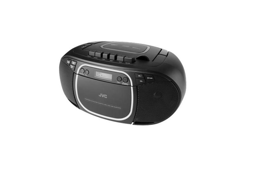 JVC RC-E561B-DAB CD-afspiller Bærbar CD-afspiller Sort