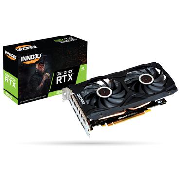 Inno3D GeForce RTX 2060 Twin X2 - NVIDIA RTX2060 - 6GB GDDR6
