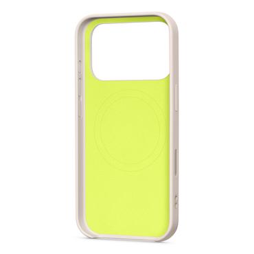 Apple MGTN4LL/A mobiltelefon etui 16 cm (6.3") Cover Lime, Stenfarve