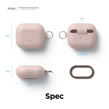 elago AirPods 3 Silicone Hang Case Boks