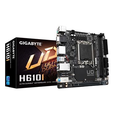 Gigabyte H610I - 1.0 - moderkort - mini ITX - LGA1700-uttag - H610