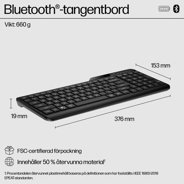 HP 460 Bluetooth-tastatur til flere enheder