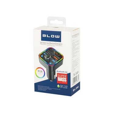 BLOW 74-164# FM-sender 87,5 - 108 MHz Bluetooth Sort