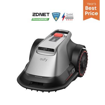Eufy E18 Robot plæneklipper Batteri Sort, Grå