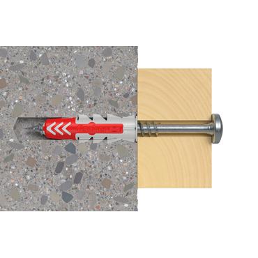 Fischer 545838 skrueanker og v&aelig;gudtag 100 stk Skrue og v&aelig;gstiks&aelig;t 30 mm