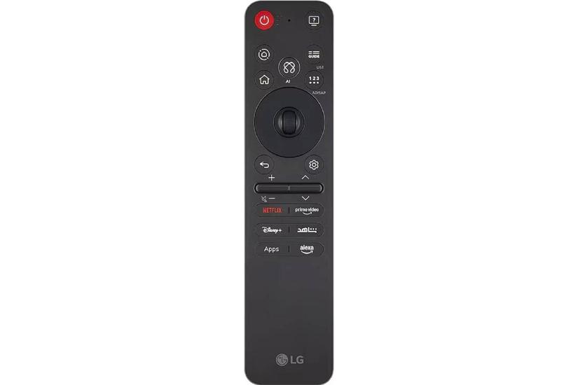 LG Electronics Fjernbetjening - Sort - Trykknapper/hjul, Stemme