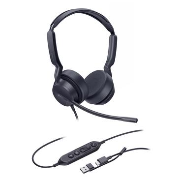 Yealink Dual Teams-headset med USB-C/A-tilslutning