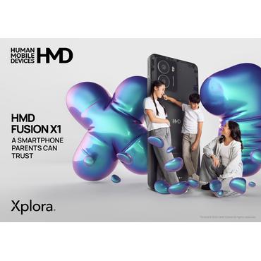 HMD FUSION X1 DS TA-1672 6/128 FLASHY 16,7 cm (6.56") Dual SIM 5G USB Type-C 5000 mAh Sort