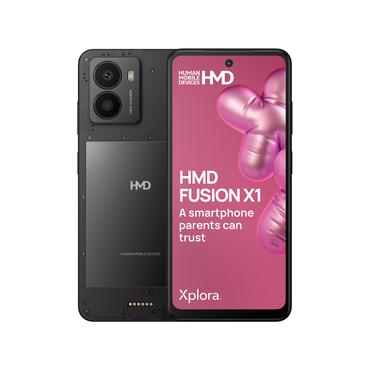 HMD FUSION X1 DS TA-1672 6/128 FLASHY 16,7 cm (6.56") Dual SIM 5G USB Type-C 5000 mAh Sort