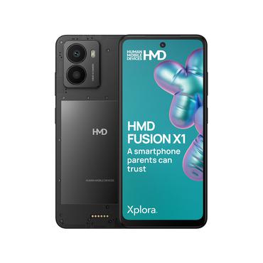 HMD FUSION X1 DS TA-1672 6/128 FLASHY 16,7 cm (6.56") Dual SIM 5G USB Type-C 5000 mAh Sort