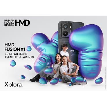 HMD FUSION X1 DS TA-1672 6/128 FLASHY 16,7 cm (6.56") Dual SIM 5G USB Type-C 5000 mAh Sort