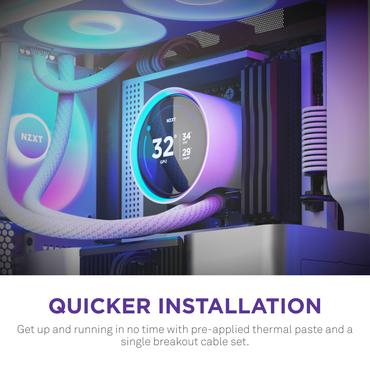 NZXT Kraken Elite V2 RGB 420mm, White