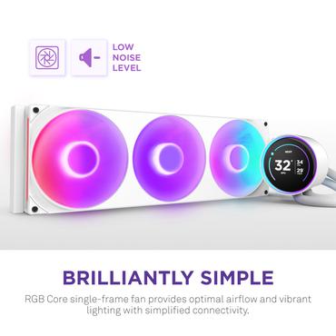 NZXT Kraken Elite V2 RGB 420mm, White
