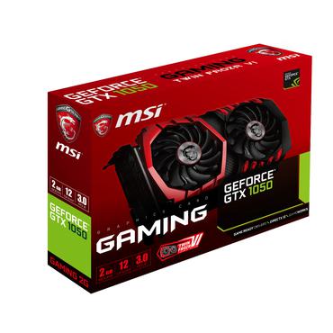 MSI GTX 1050 GAMING 2G - NVIDIA GTX1050 - 2GB GDDR5