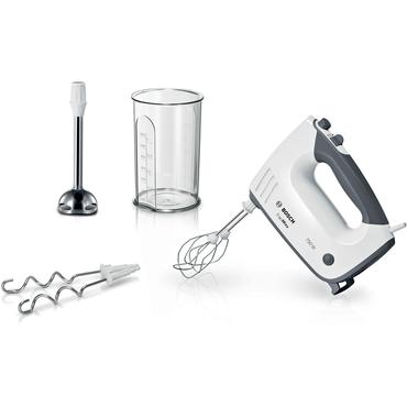 Bosch ErgoMixx MFQ37470 - handmixer/handblandare - vit / grå