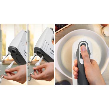 Bosch ErgoMixx MFQ37470 - handmixer/handblandare - vit / grå