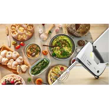 Bosch ErgoMixx MFQ37470 - handmixer/handblandare - vit / grå