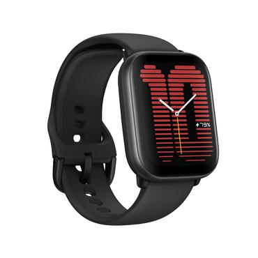 Amazfit Active 4,45 cm (1.75") AMOLED Digital 390 x 450 pixel Berøringsskærm Sort GPS (satellit)
