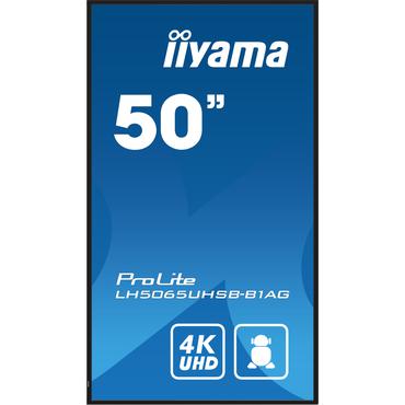 iiyama ProLite LH5065UHSB-B1AG 50" Klass (49.5" visbar) LED-bakgrundsbelyst LCD-skärm