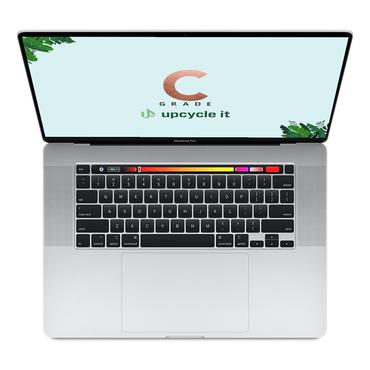 [&aring;tervinn den] Apple MacBook Pro 2019 (SKICK C) - 15,1 - I7-8750H, 32 GB RAM, 256 GB SSD, Radeon Pro 555x, 15" 2880x1800, Touch bar, Silver