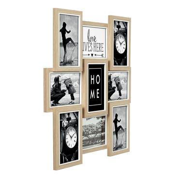 ZEP Kimpton Billedrammesæt Naturlig, Hvid