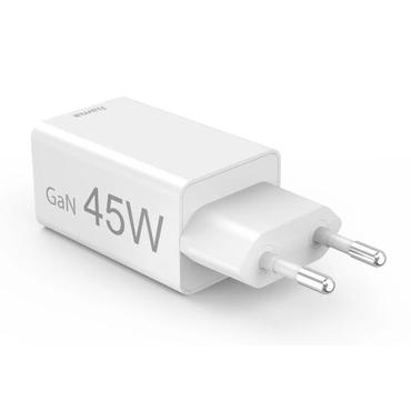 Hama str&ouml;madapter - USB typ A, 24 pin USB-C - 45 Watt