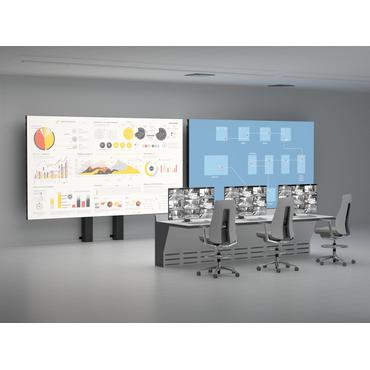 Multibrackets M Pro Series st&auml;ll - motoriserad - f&ouml;r videov&auml;gg - 300 kg - svart