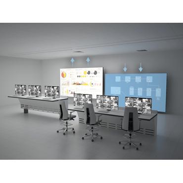 Multibrackets M Pro Series st&auml;ll - motoriserad - f&ouml;r videov&auml;gg - 300 kg - svart