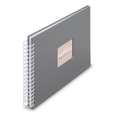 Hama 00009837 fotoalbum og arkbeskyttelse Gr&aring; 50 ark 10 x 15 Spiral indbinding