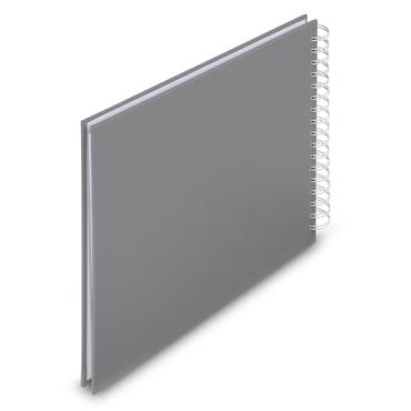 Hama 00009837 fotoalbum og arkbeskyttelse Gr&aring; 50 ark 10 x 15 Spiral indbinding