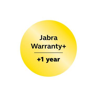 Jabra Warranty+ - ut&ouml;kat serviceavtal - 1 &aring;r
