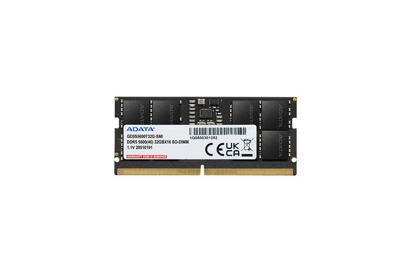 SO-DIMM 32 GB DDR5-5600 (1x 32 GB) (schwarz, GD5S5600732G-SMI, Gold)