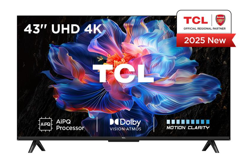 TCL V6C 43V6C TV 109,2 cm (43") 4K Ultra HD Smart TV Wi-Fi Metallic 260 cd/m²