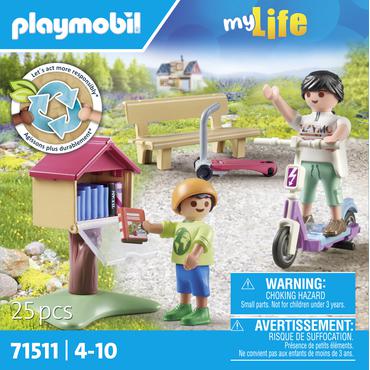 Playmobil My Life 71511 Wymiana książek