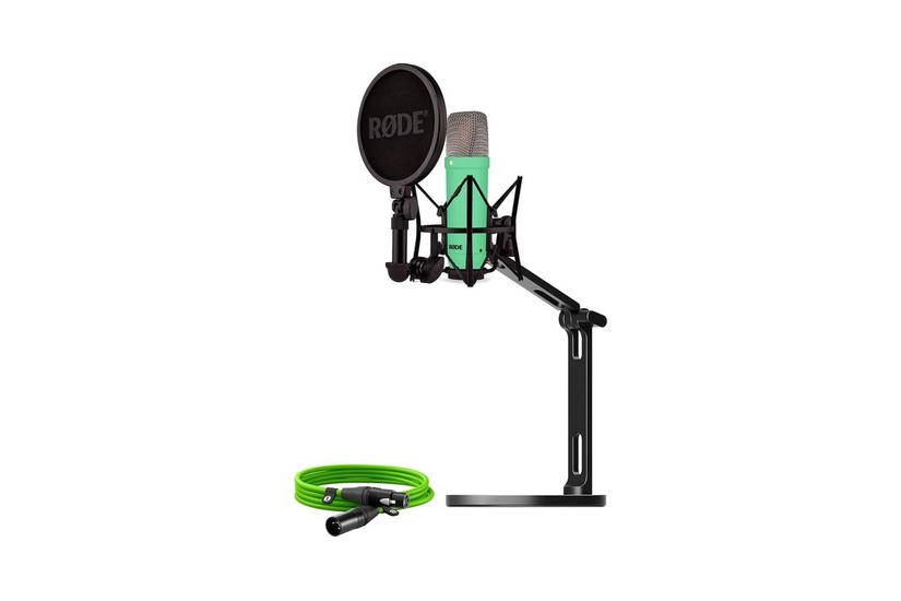 RØDE Microphones Mikrofon - XLR - Condenser - Kardioid - Ljusgrön - 20 - 20000 hz