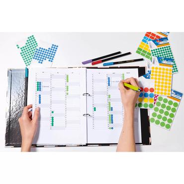 HERMA 15074 selvkl&aelig;bende etiket Rund Permanent Guld 18 stk