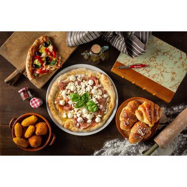 Ariete 0909/10 pizza fremstiller & ovn 1 pizza(er) 1200 W R&oslash;d