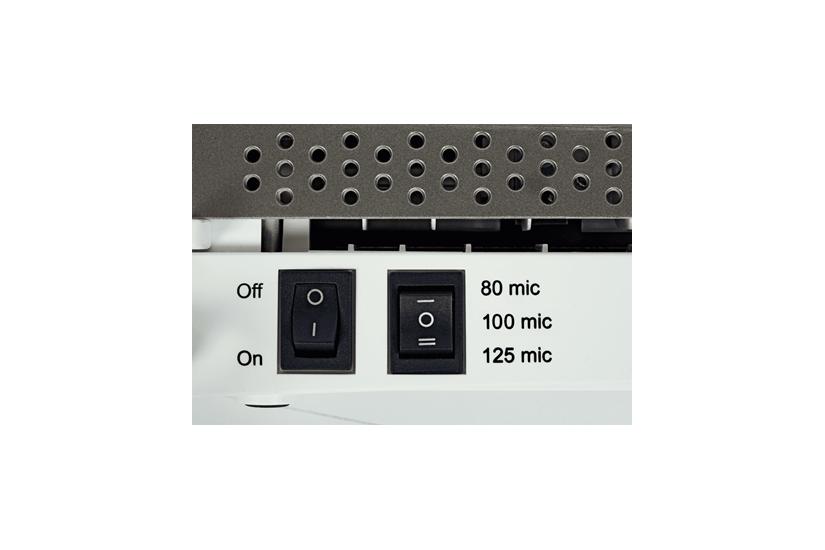 Esselte 72530084 lamineringsmaskine Varm laminator 400 mm/min S&oslash;lv