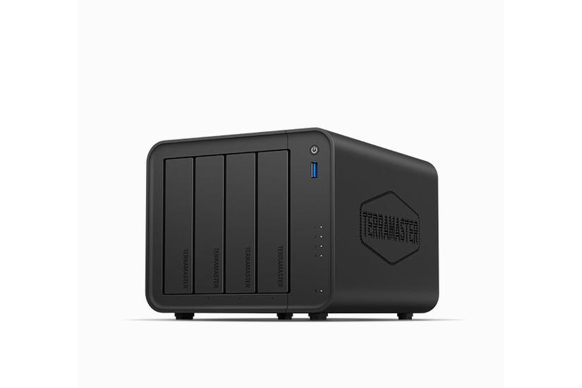 TerraMaster NAS-server - 4x drev - TRAID, TRAID+ - HDD & SSD - 90 W