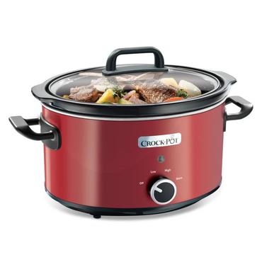 Crock-Pot SCV400RD gryde 3,5 L Sort, Rød