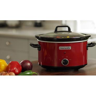 Crock-Pot SCV400RD gryde 3,5 L Sort, Rød