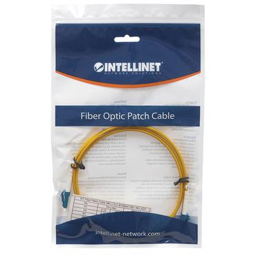 Intellinet 471893 InfiniBand og fiberoptisk kabel 3 m LC Gul