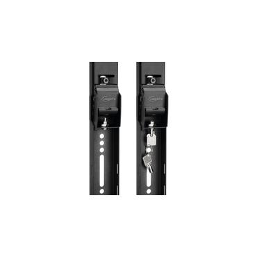 Vogel's PFW 6815 beslag - for fladt panel - sort