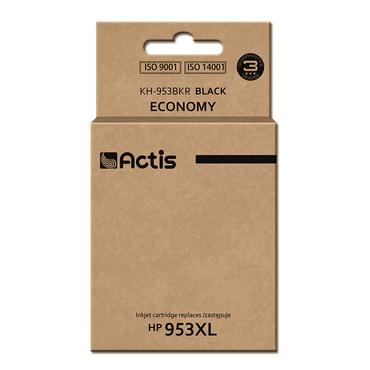 Actis KH-953BKR bl&aelig;k (erstatning HP 953XL L0S70AE; Standard; 50 ml; sort) - Ny chip