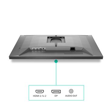 Philips Evnia 3000 27M2N3800A/00 computersk&aelig;rm 68,6 cm (27") 3840 x 2160 pixel 4K Ultra HD LCD Gr&aring;