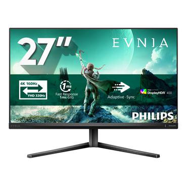 Philips Evnia 3000 27M2N3800A/00 computerskærm 68,6 cm (27") 3840 x 2160 pixel 4K Ultra HD LCD Grå