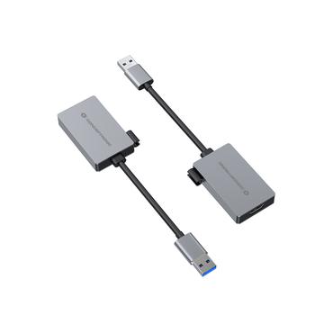 Conceptronic ABBY22G USB grafisk adapter 1920 x 1080 pixel Grå